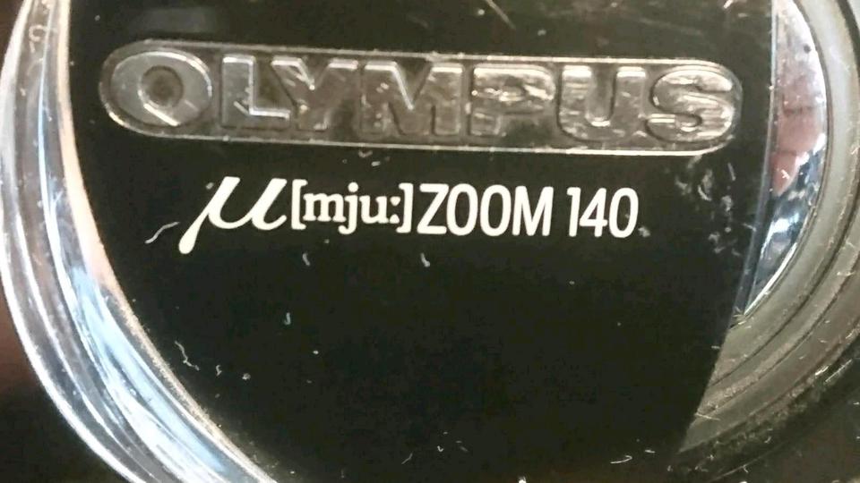 OLYMPUS MJU: ZOOM 140, Analog-Kamera