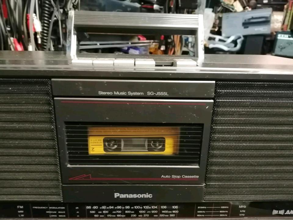 PANASONIC SG-J555L, Stereo Music System, Komplett-Anlage!!
