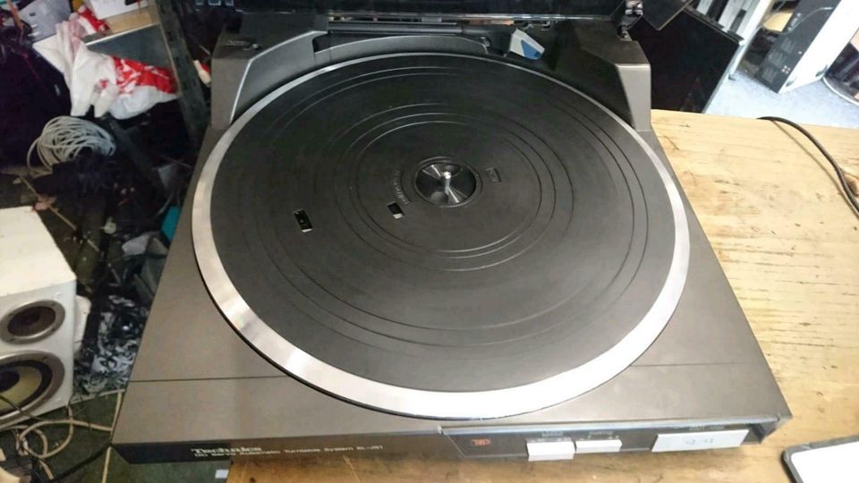 TECHNICS SL-JS1, Plattenspieler mit neuem Antriebsriemen