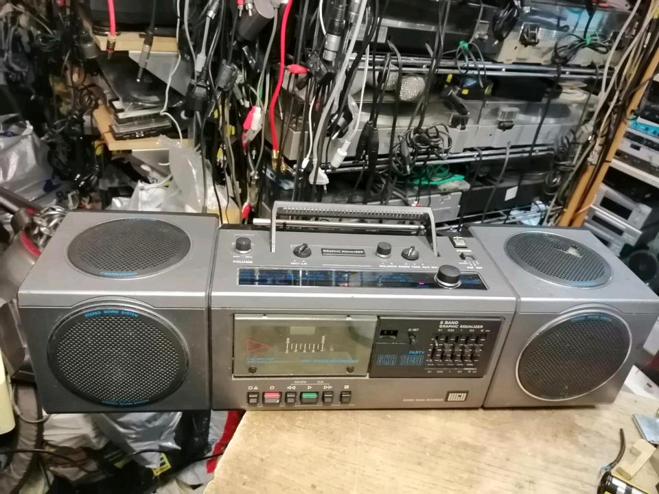 RFT SKR 1000 PARTY, Radio-Cassetten-Recorder, etwas DEFEKT!!!