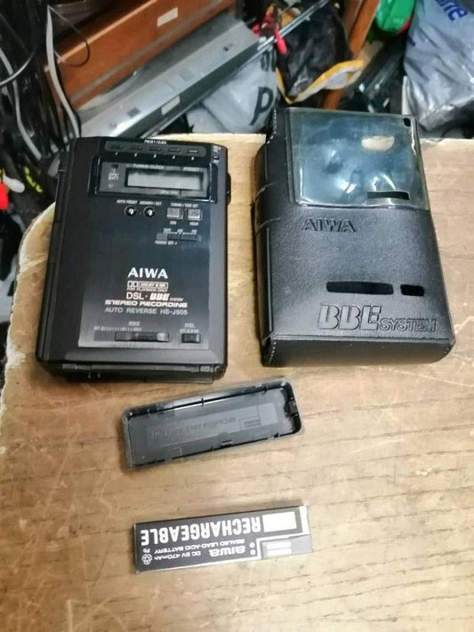 AIWA HS-J505, Walkman mit Batterie-Fach, DEFEKT!!!