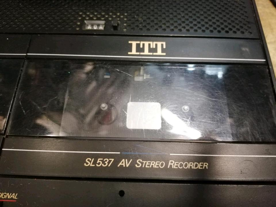ITT NOKIA SL537A, Cassetten-Recorder, guter Zustand!!!