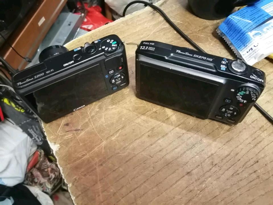 CANON POWERSHOT SX270 HS + S200, Digital-Kameras, DEFEKT!!