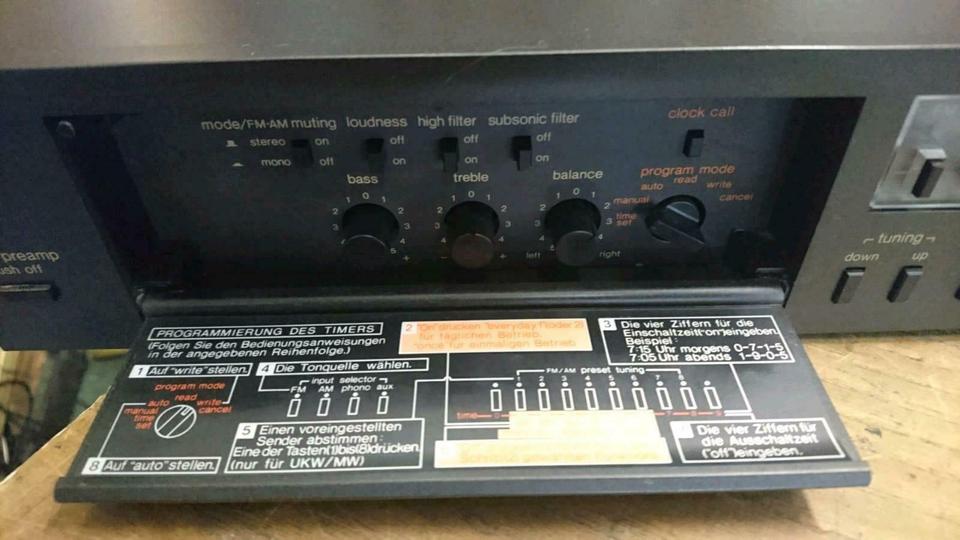 TECHNICS ST-K808 Quartz Synthesizer/ FM/AM Tuner Preamplifier