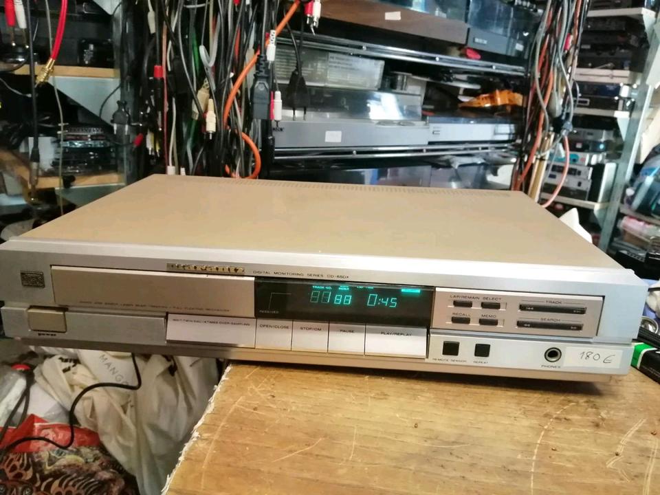 MARANTZ CD-65DX, CD-Player OHNE Fernbedienung, etwas DEFEKT!!