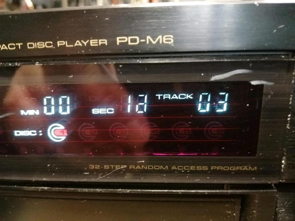 PIONEER PD-M6, CD-Player OHNE Fernbedienung!!