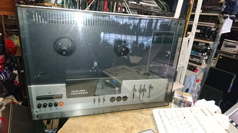 TELEFUNKEN Magnetophon 2000 hifi, Antriebsriemenwechsel nötig!