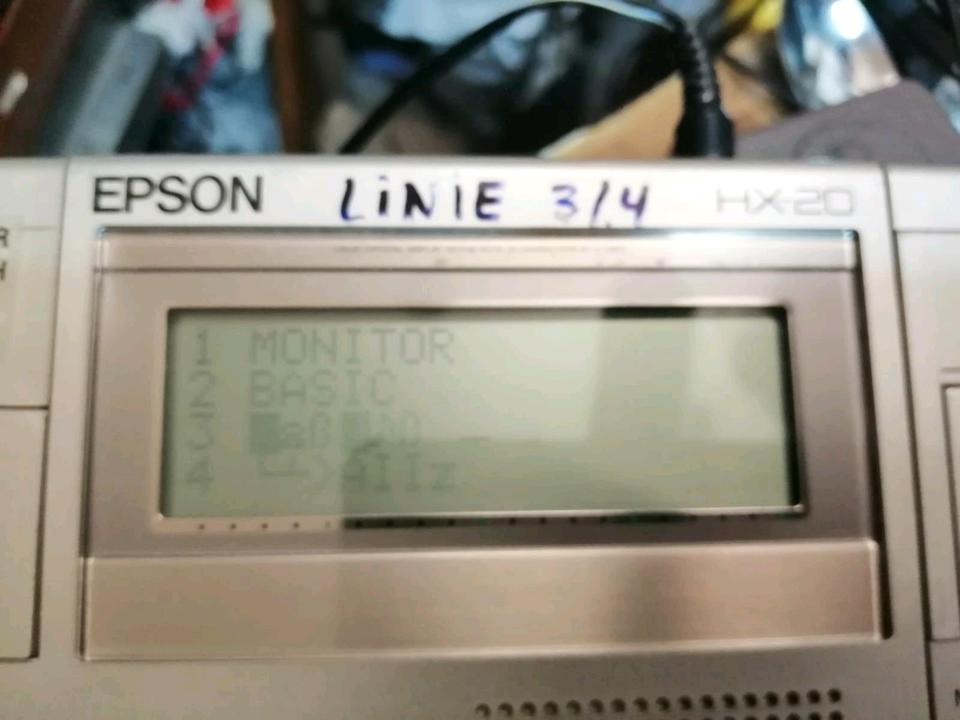 EPSON HX-20, alter Laptop/PC, DEFEKT!!!