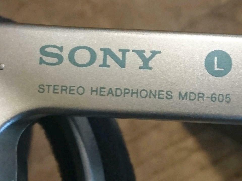 SONY MDR-605 Stereo Headphone/Kopfhörer, 3,5 mm