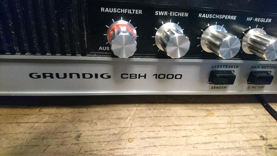 GRUNDIG CBH 1000, CB-Funkgerät, OHNE Zubehör!!