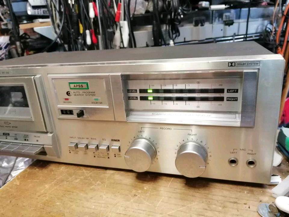 SHARP RT-30H, Cassetten-Deck, DEFEKT!!!