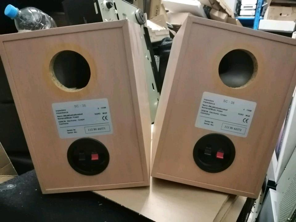 DENON UD-M50, 3fach-CD-Wechsler + 2 DENON Boxen SC-35