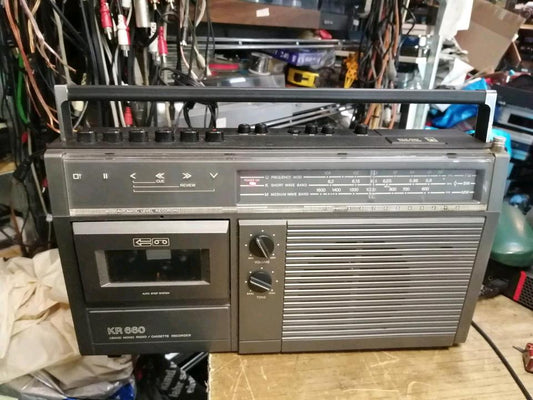 RFT KR660, Radio-Cassetten-Recorder, mit Netzkabel!!!