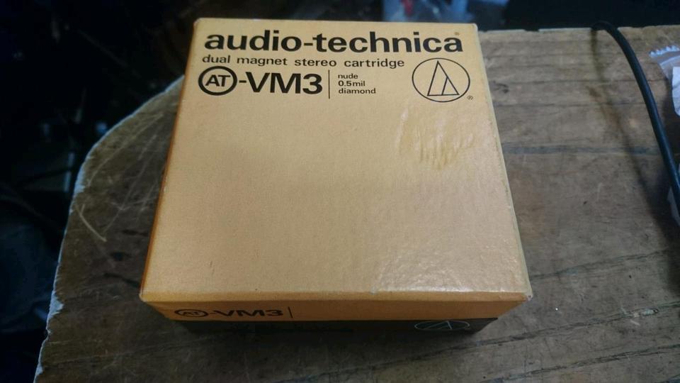 AUDIO-TECHNICA AT-VM3, Nadelsystem für Plattenspieler, NEU!!