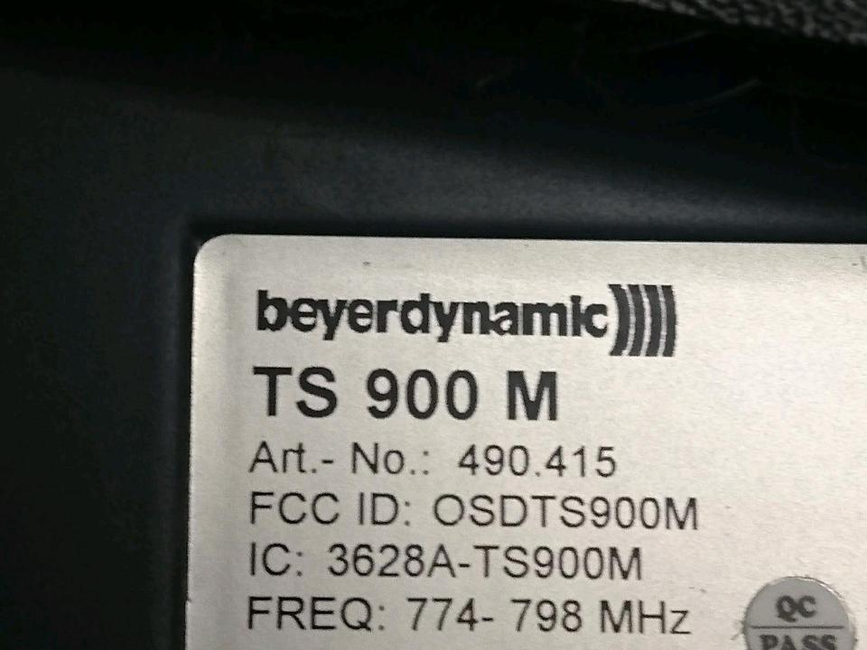 BEYERDYNAMIC TS-900 M, Mikrofonsender OHNE Mikrofon!!