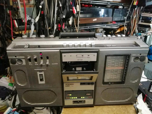 RFT Steracord SKR501, Radio-Cassetten-Recorder, etwas DEFEKT!!!