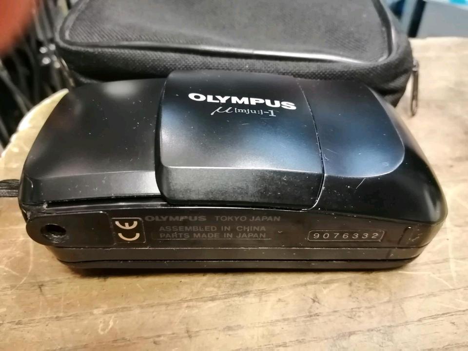 OLYMPUS MJU-1, Analog-Kamera und eine kleine Tasche!!