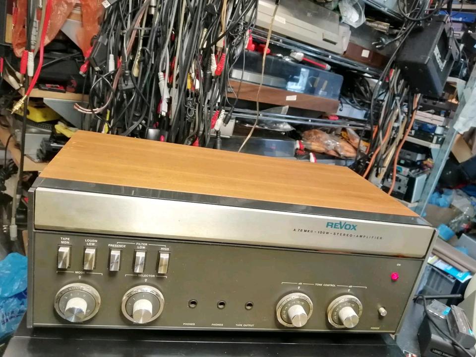 REVOX A78 MKII, Stereo Amplifier, guter Zustand!!!