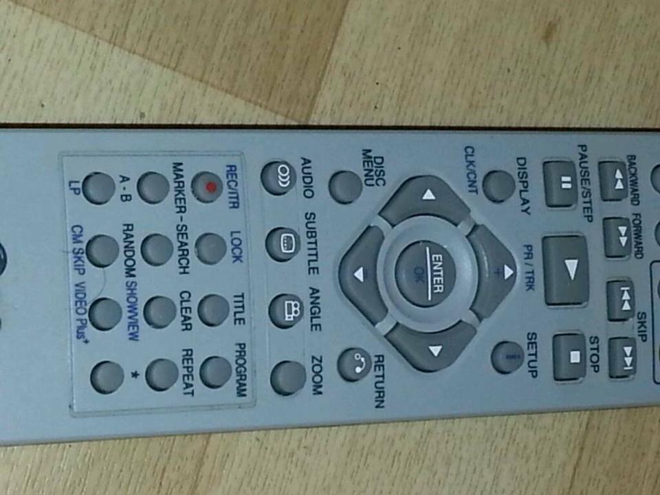 LG 6711R1PO72A; Original-Fernbedienung , DVD/VCR Remote Control