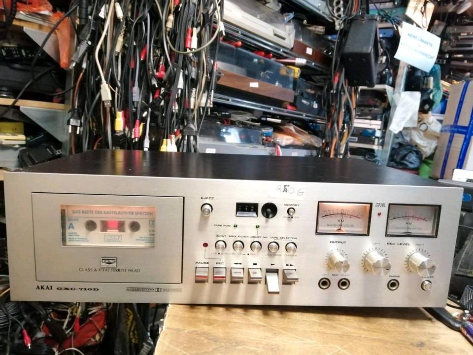 AKAI GXC-710D, Cassetten-Deck, tolles Holzdesign!!