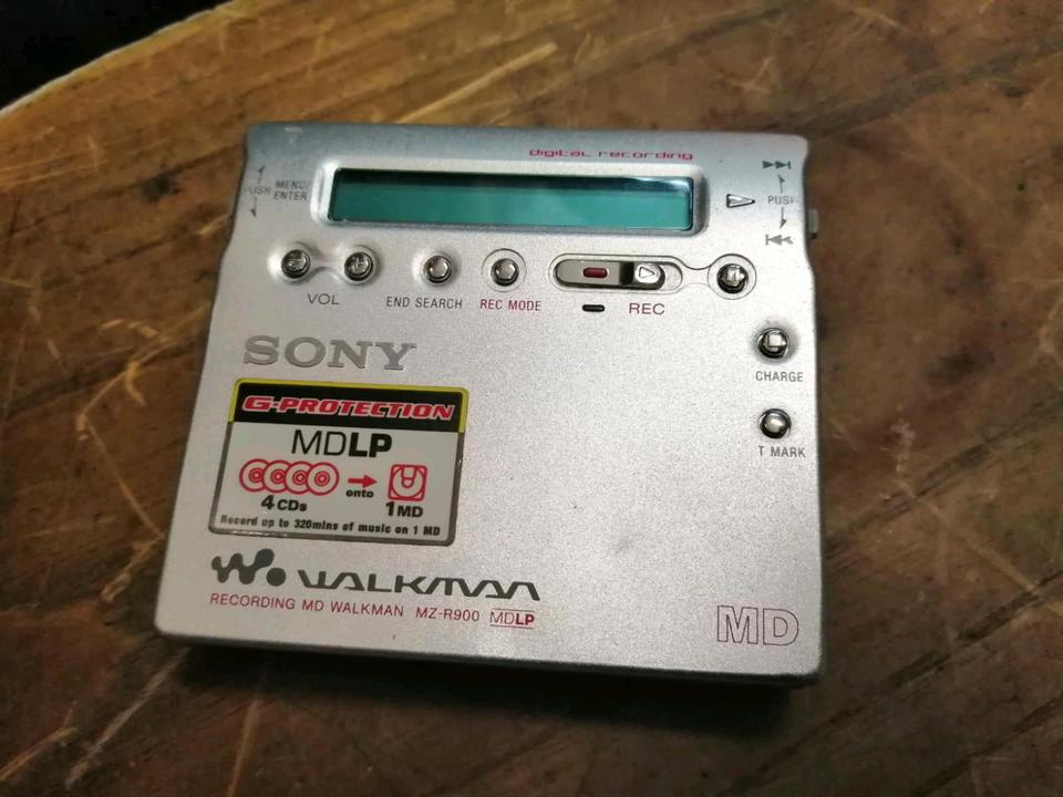 SONY MZ-R900, Portable Minidisc-Recorder mit Zubehör!!!