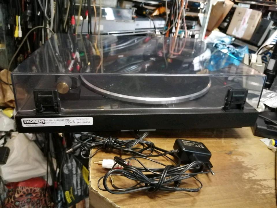 THORENS TD158, Plattenspieler +AUDIO-TECHNICA Nadelsystem!
