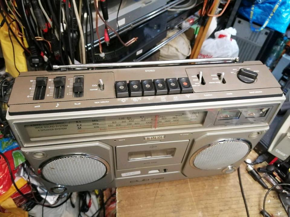 SIEMENS CLUB 722 +SIEMENS CLUB 728, Radio-Cassetten-Recorder!!!
