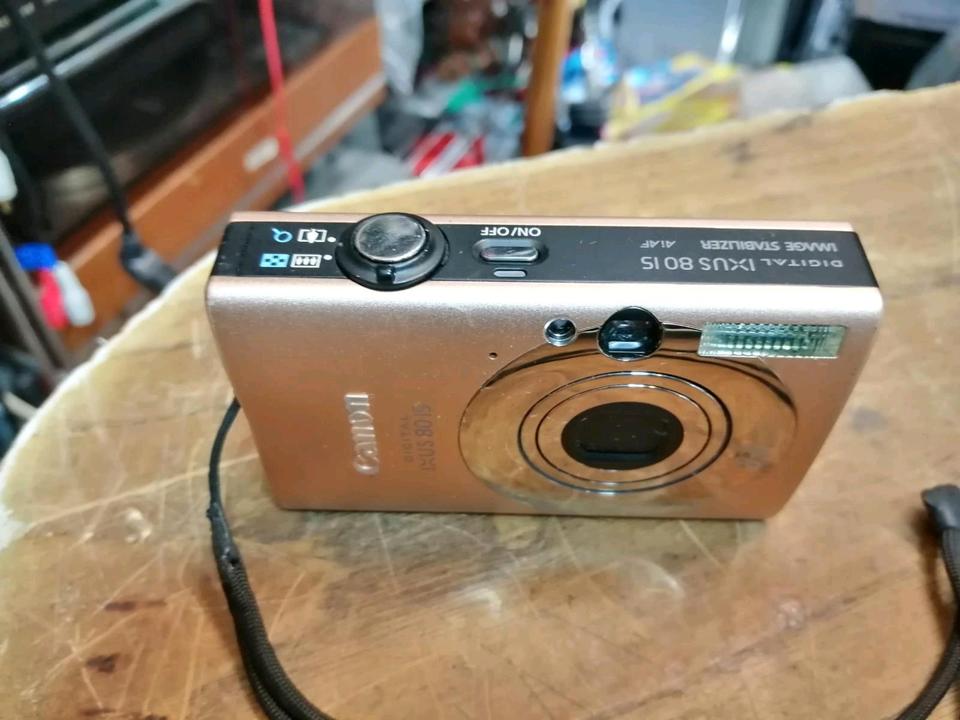 CANON IXUS 80 IS, Digital-Kamera mit Zubehör!!
