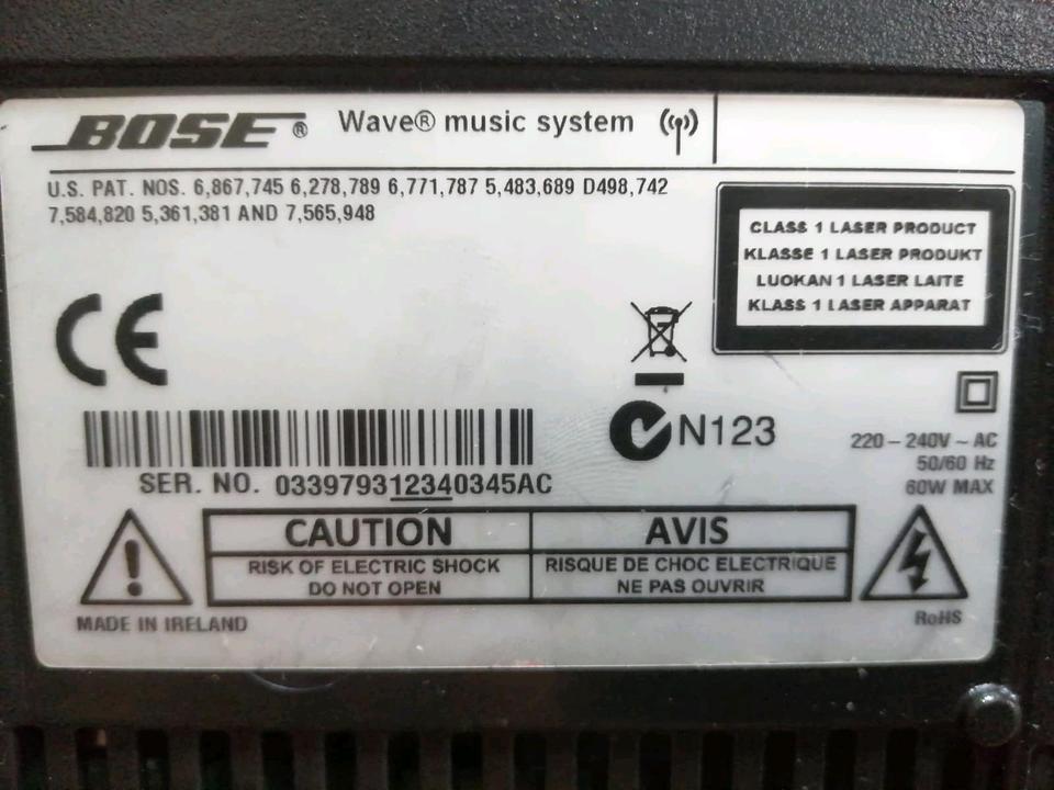 BOSE Wave Music System, DEFEKT!!!