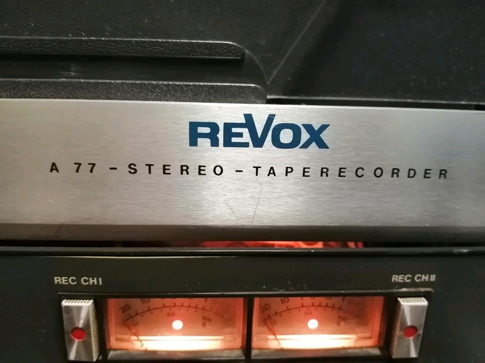 REVOX A77, Tonbandgerät!!!