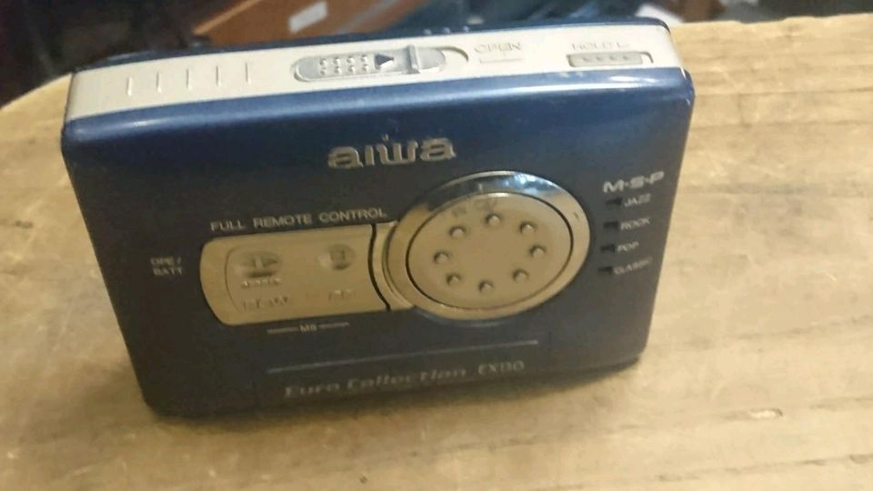 2 AIWA EURO COLLECTION Walkman: EX200+EX130, DEFEKT!!!