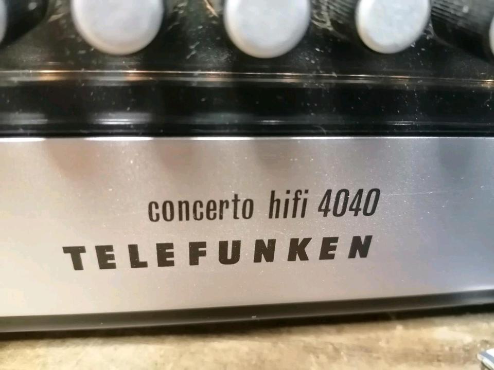 TELEFUNKEN CONCERTO hifi 4040, Radio OHNE Boxen!!