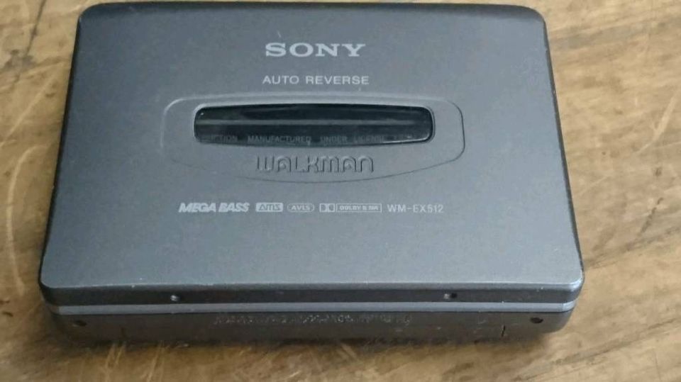 3 SONY Walkman: WM-EX348, WM-EX59, WM-EX512, DEFEKT!!