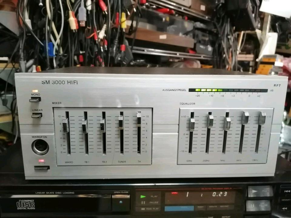 RFT SM 3000 HIFI Equalizer, guter Zustand!!