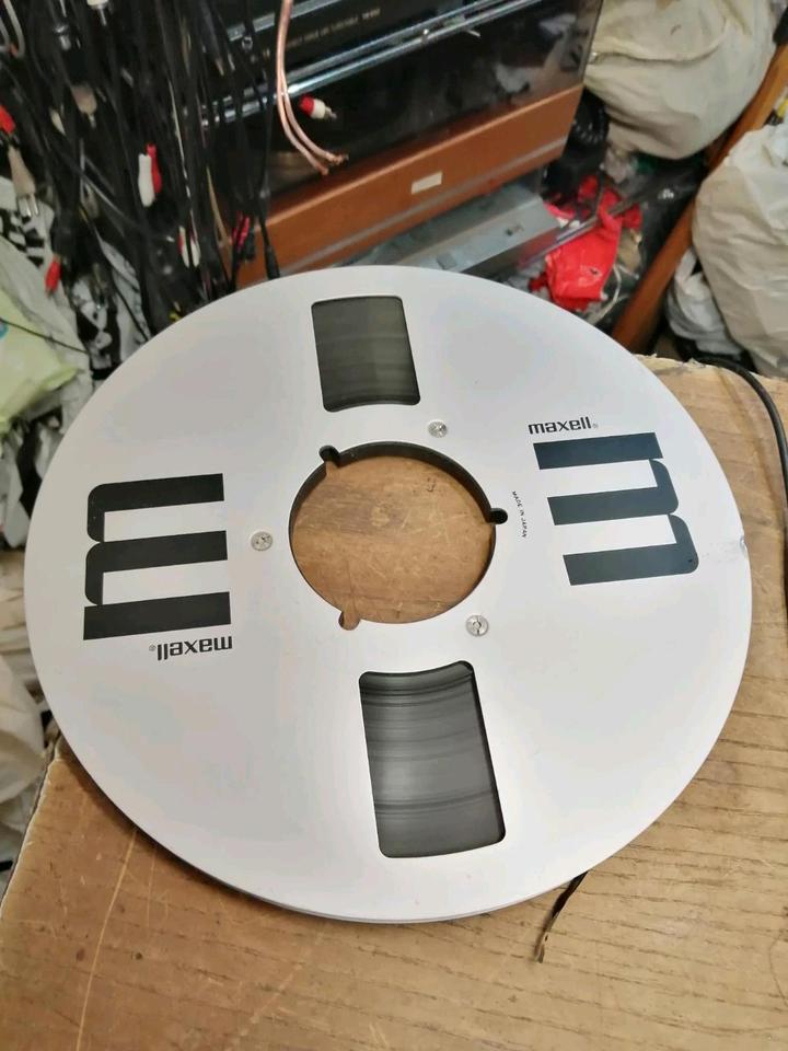 MAXELL MR-10, Alu-Spule/Band, 26,5 cm Durchmesser