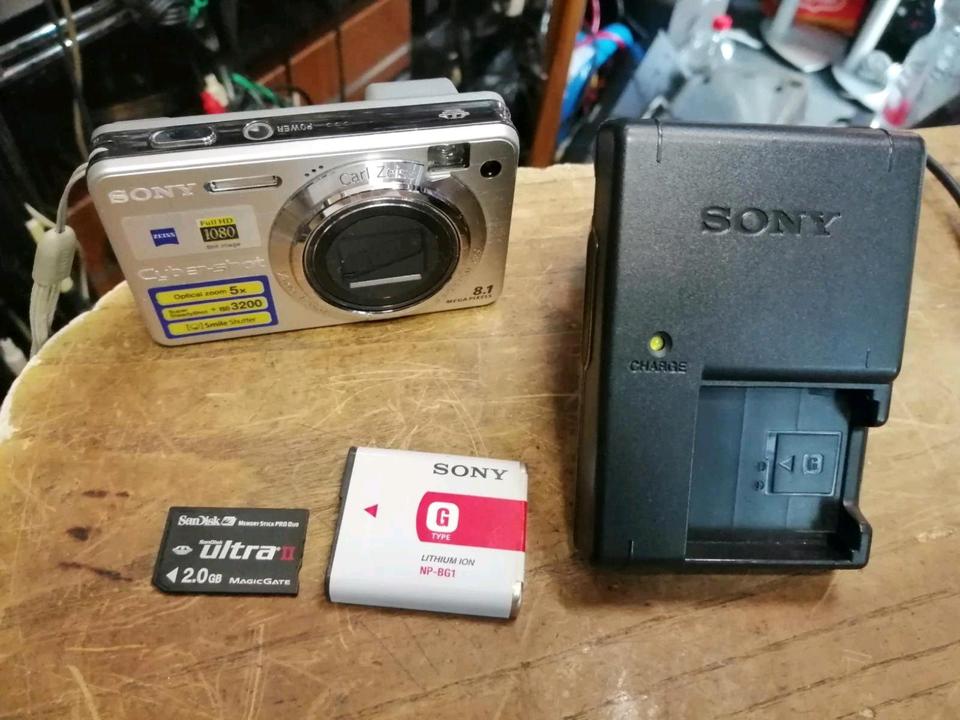 SONY Cyber-Shot DSC-W150, Digital-Kamera mit Zubehör!!