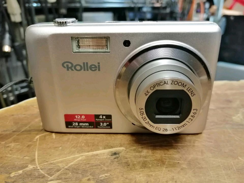 ROLLEI Compactline 360TS, Digital-Kamera mit Zubehör!!!