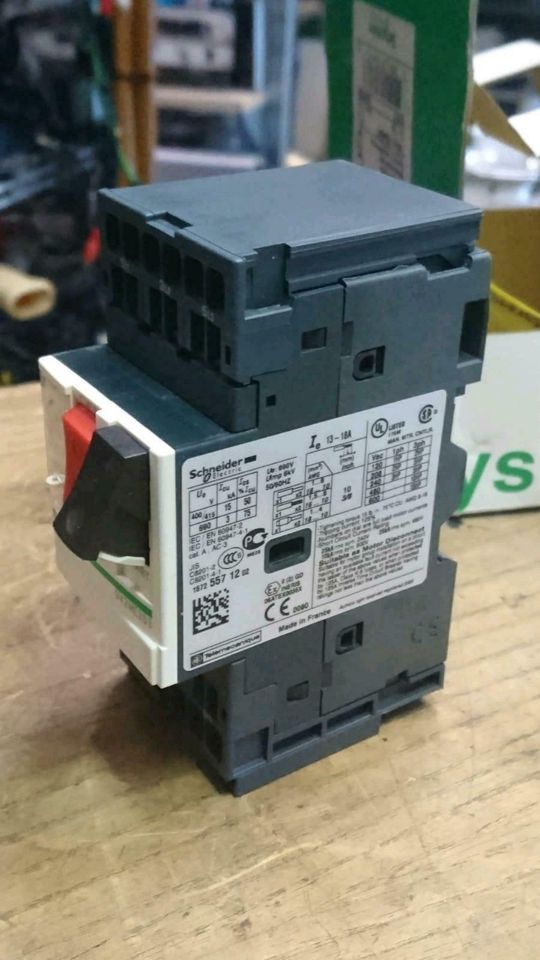 1x SCHNEIDER ELECTRIC GV2ME203, Motorschutzschalter, NEU & OVP