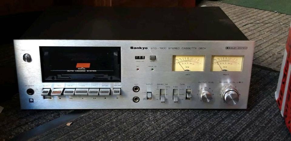 SANKYO STD-1900, Stereo Cassetten-Deck, tolles Gerät