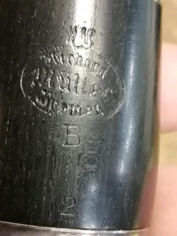 MUNDSTÜCK B2, "Richard Müller Bremen + Burgau Schwarz, toll!!