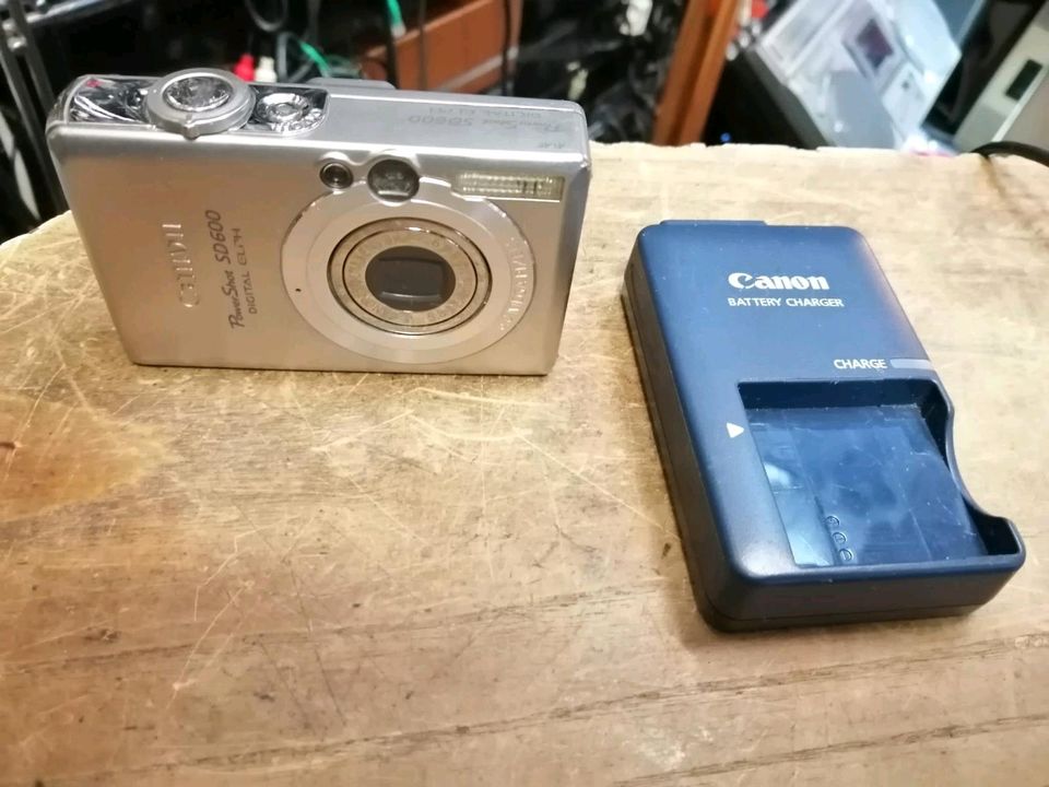 CANON PowerShot SD600, Digital-Kamera mit Zubehör, guter Zustand!