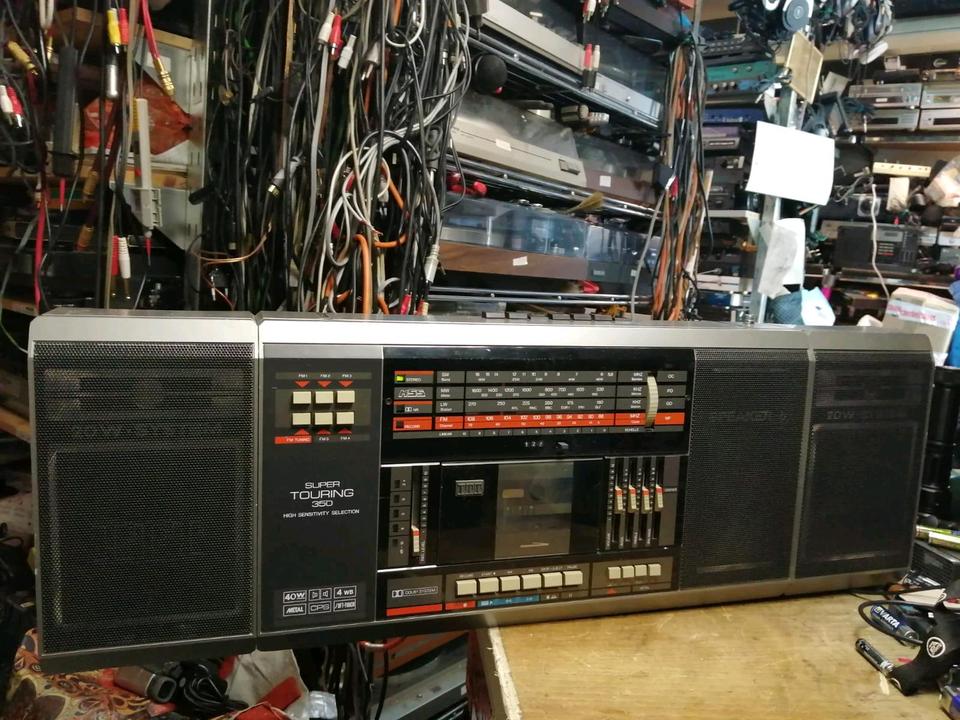 ITT Super Touring 350, Radio-Cassetten-Recorder, mit Netzkabel!!
