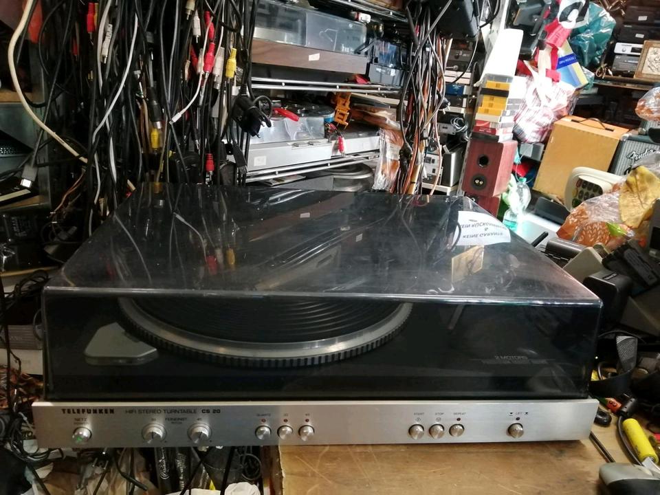 TELEFUNKEN CS20 Plattenspieler + ORTOFON Nadel, etwas DEFEKT!,!