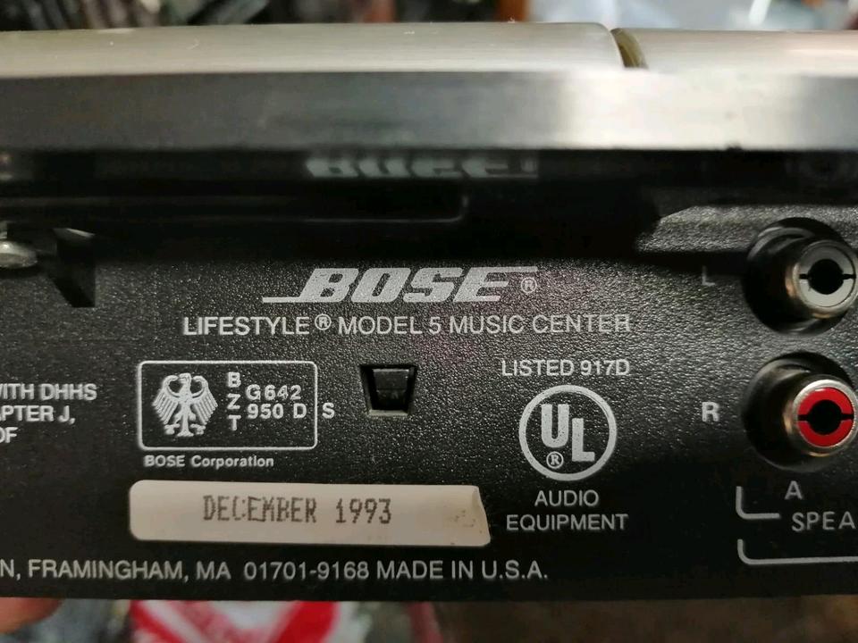 BOSE LIFESTYLE Model 5 M5 MUSIC Center, Display leuchtet NICHT!!