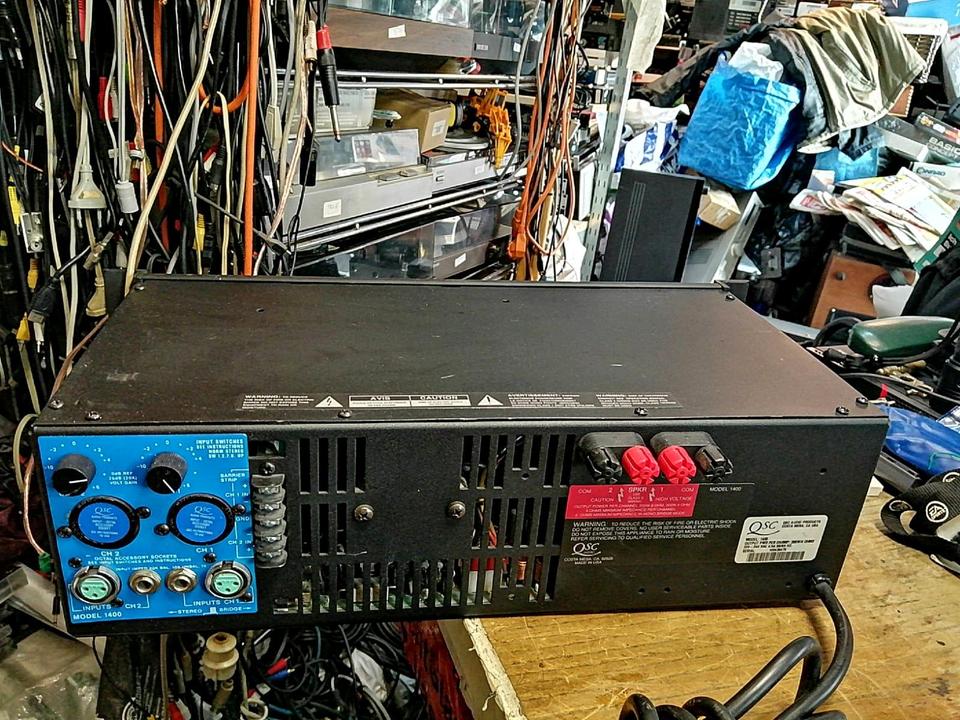 ENDSTUFE Stereo Amplifier QSC 1400, guter Zustand!!