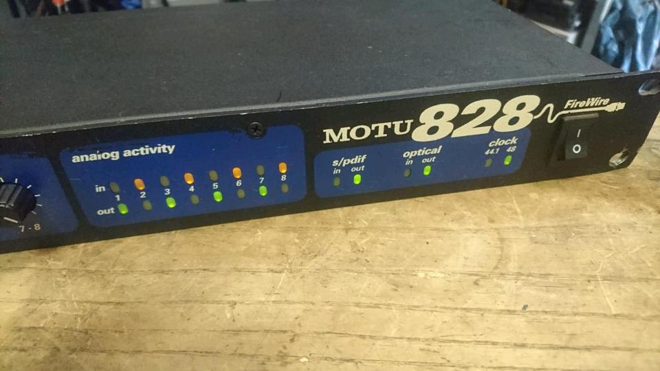 MOTU 828 Fire Wire, Audio Recording Interface!