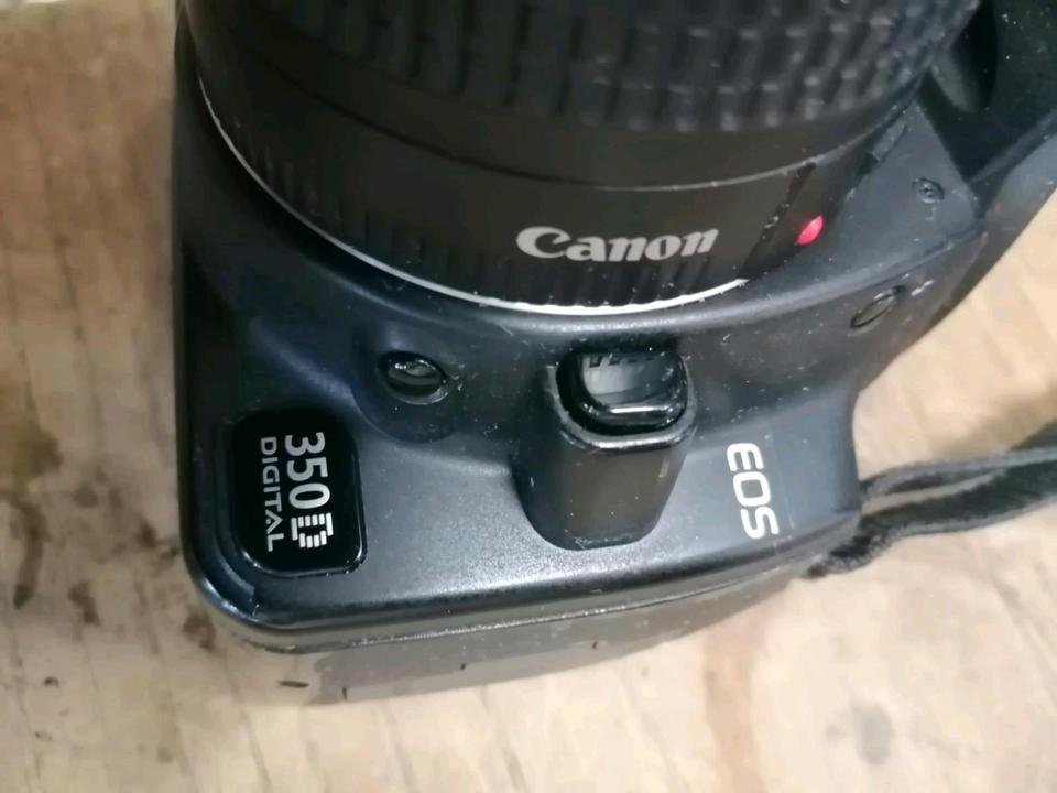 CANON EOS 350D, Digital-Kamera + Objektiv +Zubehör!!!