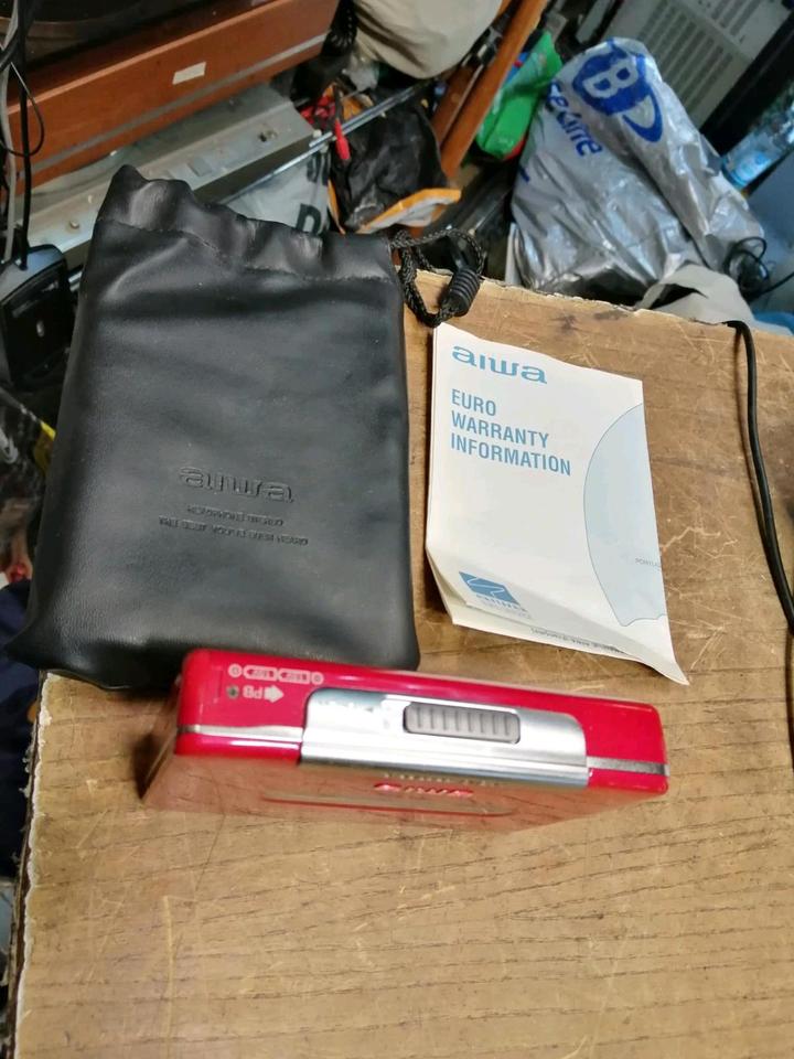 AIWA Ladies Collection LX 200, Walkman, rot, sehr guter Zustand!!