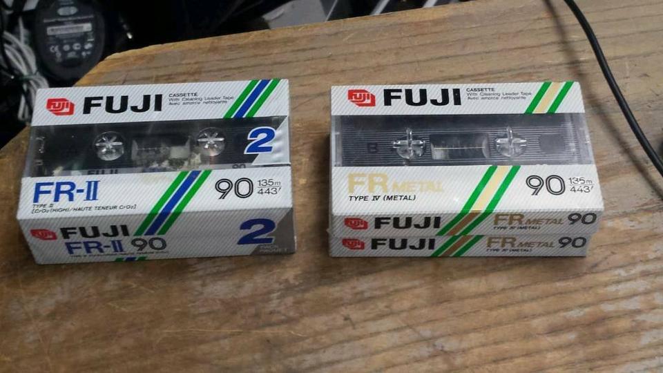 FUJI 8 verschiedene neue + gebrauchte Audio-Cassetten