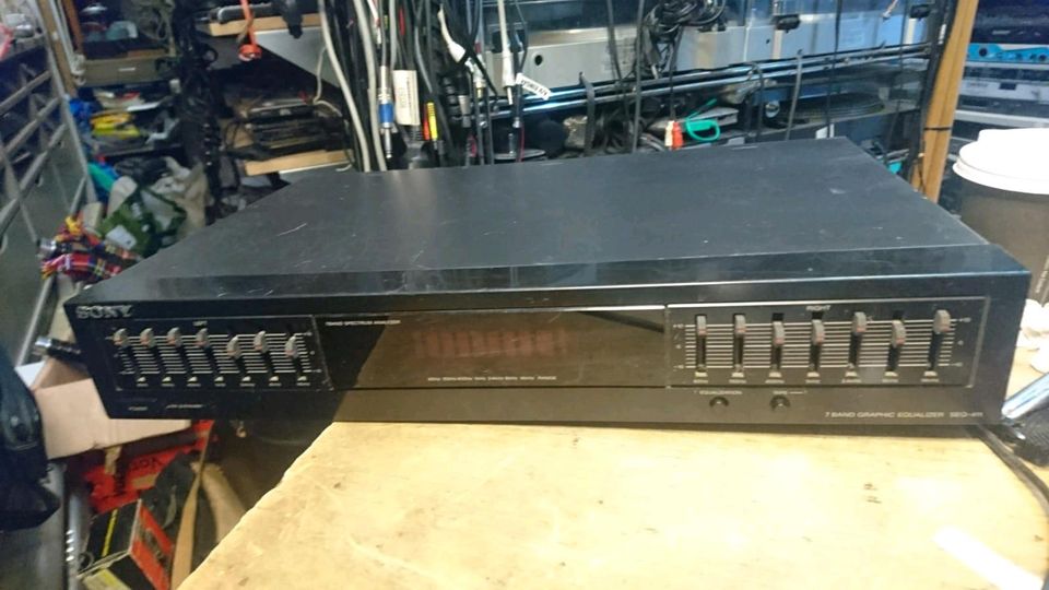 SONY SEQ-411, Graphic Equalizer, guter Zustand!!